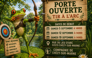 Portes ouvertes compagnie d'arc