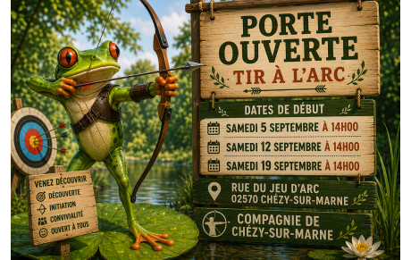 Portes ouvertes compagnie d'arc